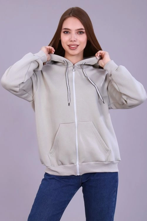 Толстовка 12335 оливковый последний размер