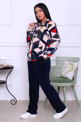 Брюки женские 0606 Б (индиго)