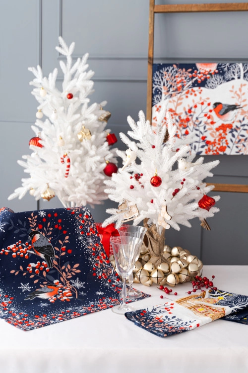 Набор полотенец для кухни Колядки 3шт