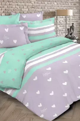 Постельное белье - Дуэт бирюза