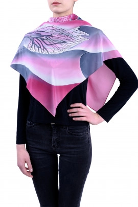 Платок Багульник