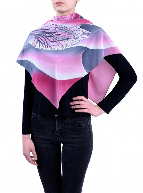 Платок Багульник