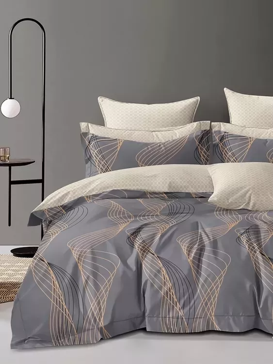 Постельное белье сатин элит на молнии - Тартан