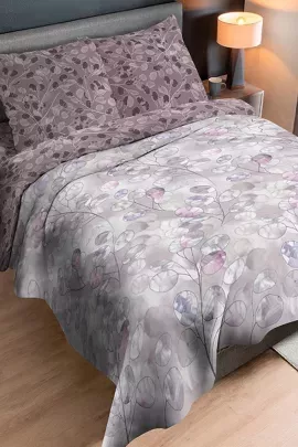 Постельное белье перкаль - Перламутровый эвкалипт