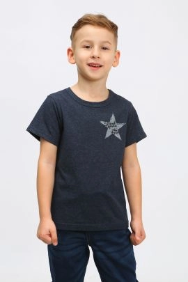 Футболка арт.ФУ-М/звезда-индиго