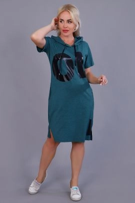 Туника Оле зеленый последний размер