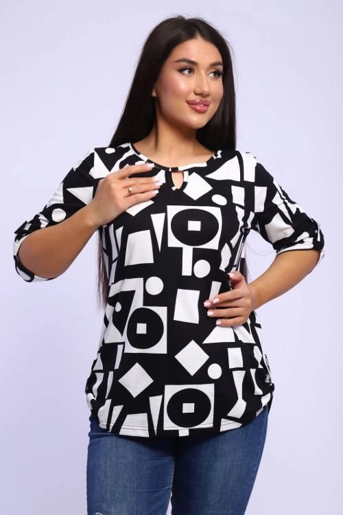 Туника 82334 черный последний размер