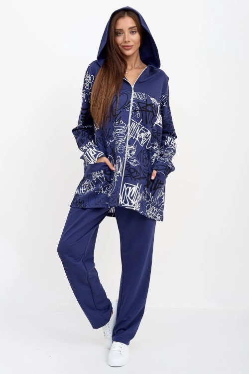 Костюм женский Тибет 1 (синий)