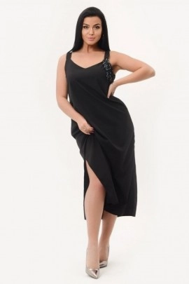 Сарафан С1271 СИ черный последний размер
