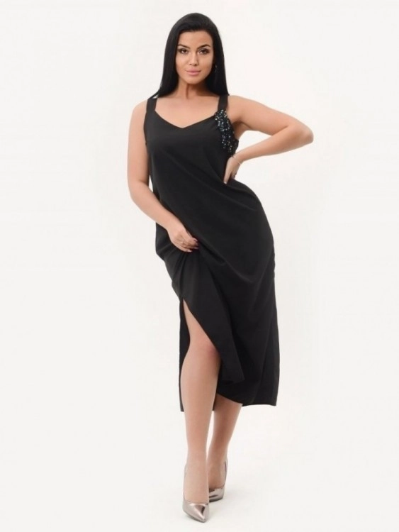 Сарафан С1271 СИ черный последний размер