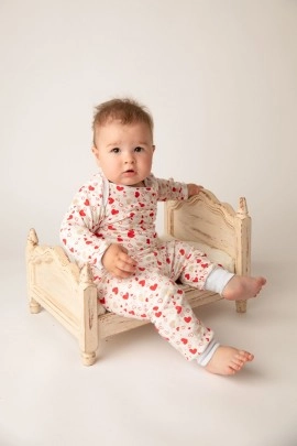 Сердечки Пижама для малышей арт. ПЖ-КЕШ/сердечки