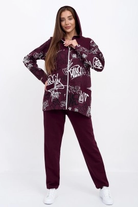 Костюм женский Тибет 3 (бордо)