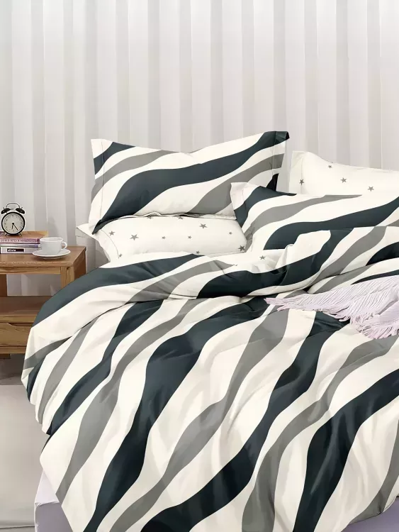 Постельное белье из поплина эксклюзив на молнии - Кармин