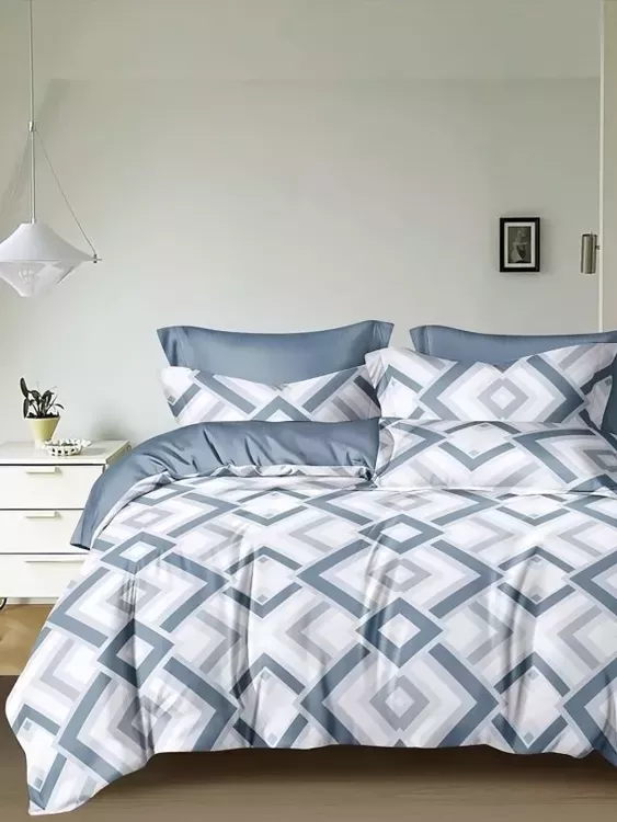 Постельное белье сатин элит на молнии - Оригами