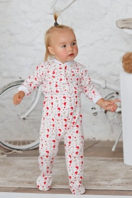 Ползунки на резинке Сердечки арт. ПЗ-01/сердечки