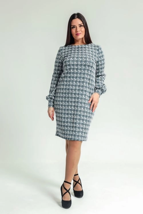 Платье 146 П (изумруд)