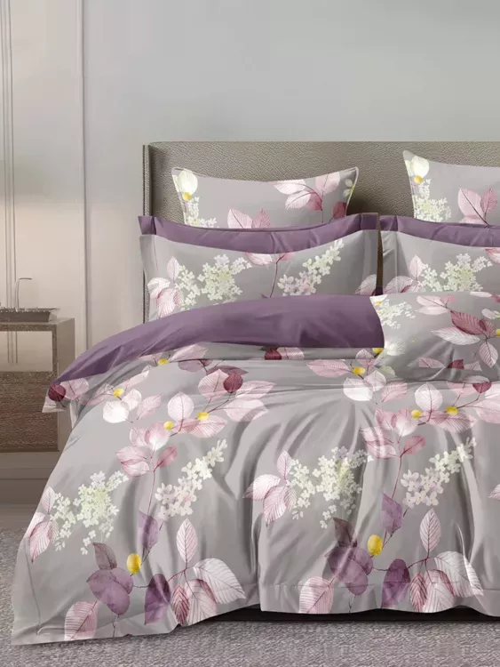 Постельное белье поплин эксклюзив - Цветущая сирень