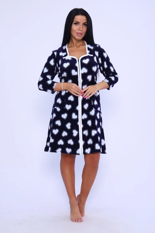 Женский халат Сердце