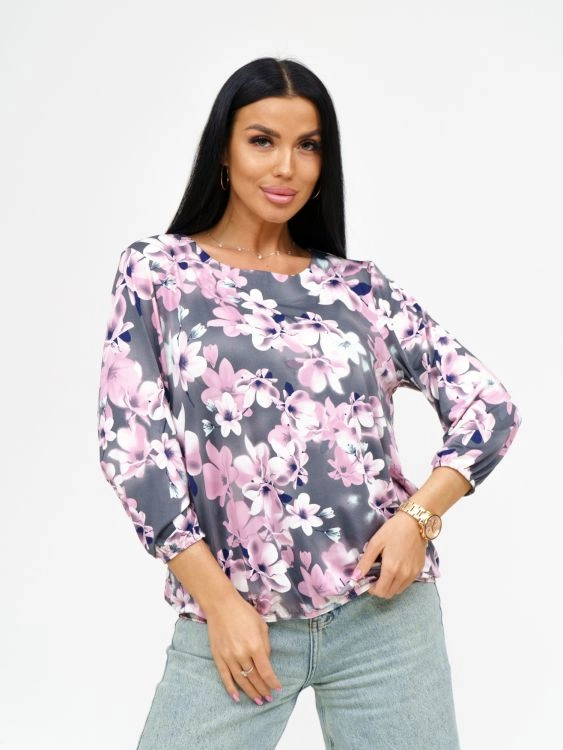 Фиалка(розовый) блузка