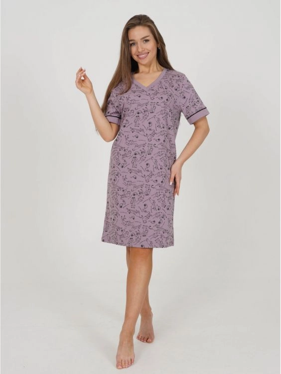 Туника 740645 женская (лиловый)