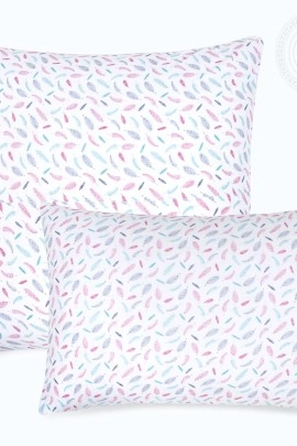 Трикотажная наволочка на молнии Перышко 258 70х70 258