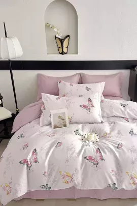 Постельное белье поплин эксклюзив - Кленовая бабочка