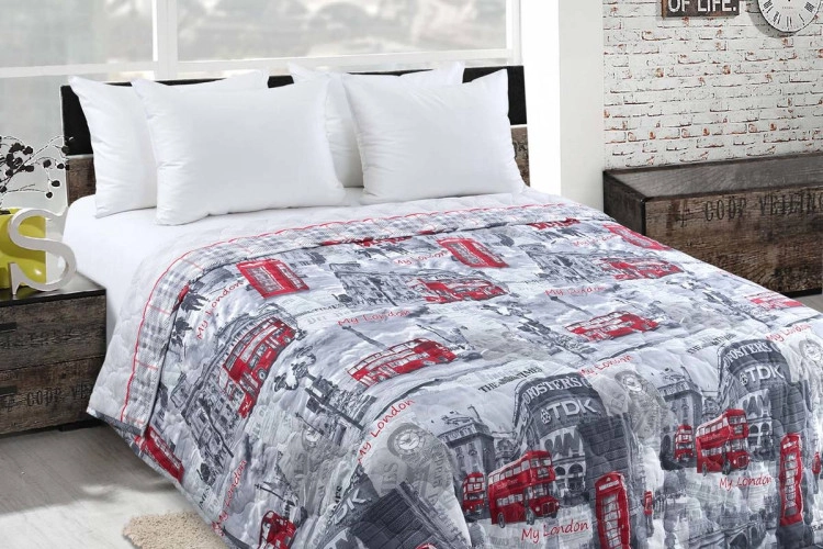 Покрывало стеганое Лондон 1, Перкаль