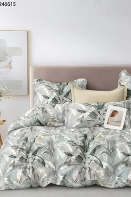 Сальвадор КПБ сатин с простыней на резинке