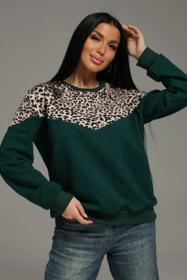 Саманта свитшот женский (изумруд)