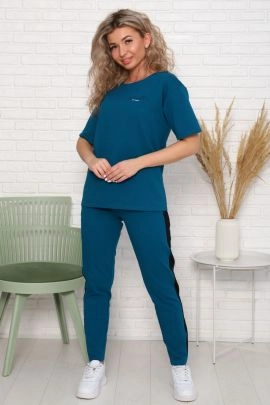Костюм женский 45279 (петроль)