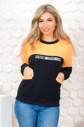 Кофта "Цунами" оранжевый