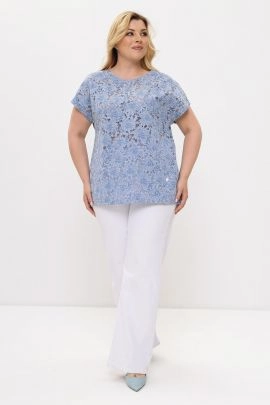 Футболка женская Лена (синий)